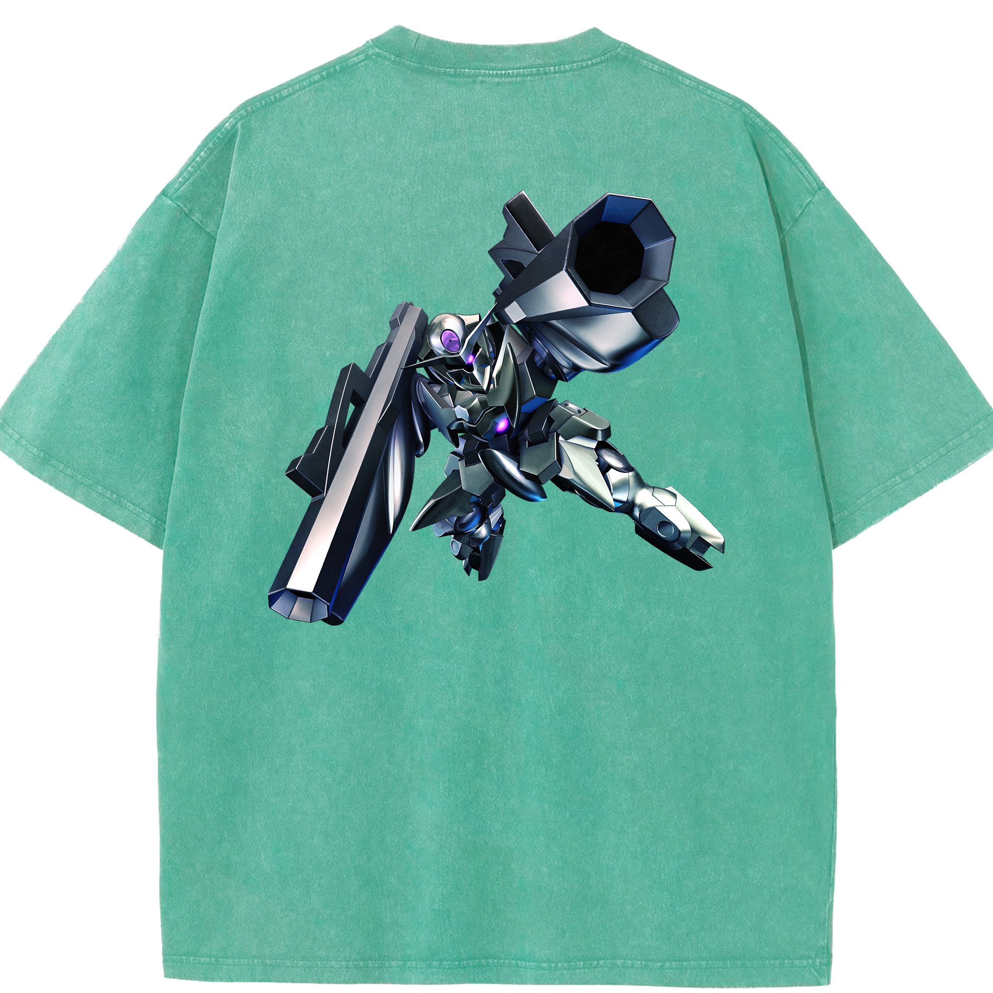 （画像用） 機動戦士ガンダム Mobile Suit Gundam 綿100% ヴィンテージ風 半袖Tシャツ（背面プリント）